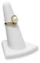 Ring Finger Rubber White Rings Jewelry Display