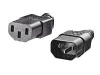 PWR CORD 220V 10A 1PH 1.6FT C13 TO C14