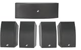 Dayton HTS-1200B Home Theater Speaker Set Black