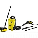 Produkt-Bild: Karcher K3.200 + T250 Hochdruckreiniger mit T-Racer 240 Terrassenreiniger Anlage ** UK-Stecker mit Adapter geliefert **