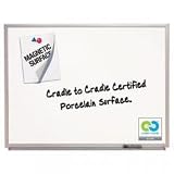 Compare Prices Quartet 2548 - Magnetic Dry-Erase Board, Porcelain, 96 x 48, White, Aluminum Frame # dry erase board quartet Good Sale