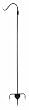 Achla TSW-37 Single Pole Heavy Duty Garden Hook - Graphite Powdercoat