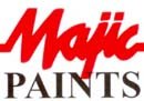 MAJIC 00061 P1136 YELLOW LATEX LEAD FREE BARRICADE TRAFFIC PAINT SIZE:1 GALLON.