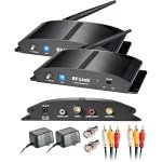 New-5.8GHz Wireless 8-Channel Indoor Audio/Video System - T42809
