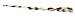 France Luxe Twisted Hair Stick - Ivory Tokyo
