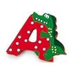 A for Alligator - Wooden animal alphabet letter