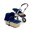 Bugaboo Cameleon Stroller - Sand Base - Dark Blue Canvas