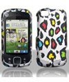 LEOPARD SILVER for Motorola CLIQ 2 Rubberize Hard Case