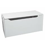 Gift Mark White Toy Chest, White by Gift Mark