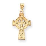 14k Celtic Cross Pendant