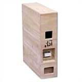 薄型桐ライスボックス(一合焼印表示)　6kg　RW200/Mの画像