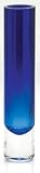 CORRADO AMBER VASE - CORRADO COBALT CRYSTAL 9 INCH BUD VASE