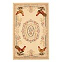 Country Heritage 8' x 11' Wool Rug -Black or Gold