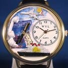 Travel Agent Gold Watch