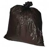 Heavy Duty Trash Bags, 1.5 Mil, 55 Gallon, 50/BX, Black (SPR01535) Category: Hi-Density -Flat Packed