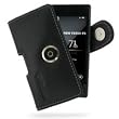 PDair Leather Case for Microsoft Zune HD - Horizontal Pouch Type (Black)