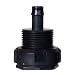 Ebb & Flow/Bulkhead Fitting - 1/2