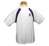 PGA Tour Junior Reversed Pique Short Sleeve Mock