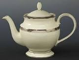 Noritake Ardmore Platinum Teapot