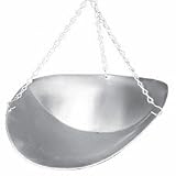 Mechanical Hanging Scale Accessory - Galvanized Scoop w/Chains - 56 lb. Capacity