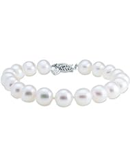 Freshwater Pearl Bracelet 9-10mm with a 14kt white gold clasp