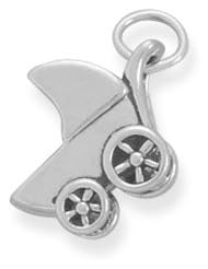 (C) Small Baby Carriage Charm