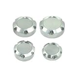 08-10 DODGE CHALLENGER RT SRT8 ENGINE DRESS UP CAP KIT CHROME by VMS Racing