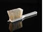 Egg Wash/Icing Brush,11-1/4" Long, 4" Brush Head, White Boar Hair