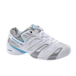 Buy Babolat Propulse Lady White Blue (WIDTH: Medium, SHOE SIZE:7) by Babolat