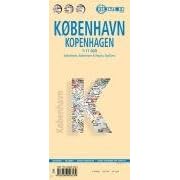 Laminated Copenhagen Map by Borch (English Edition): Borch
