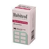 Habitrol Nicotine Quit Smoking Gum, 2mg, Mint flavor coated gum. 96 pieces per box