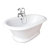 Leg Tub by American Bath Factory - P1-HB in Chrome