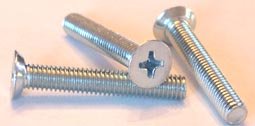 2-56 X 3/16 Machine Screws / Phillips / Flat Undercut / 18-8 Stainless Steel / 5,000 Pc. Carton