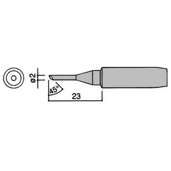 白光(HAKKO) ハッコーダッシュ用 交換こて先  N454-T-2C