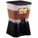 Iced Tea and Lemonade Dispenser 3 Gallon Black Base