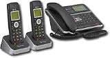 Buy Cheap   AT&T Corded Phone with 5.8GHz Cordless Handsets and Digital Answering System