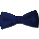 Navy Blue Pre-Tied Bow Tie