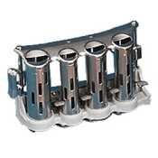 McGill NO1 - Nickel-Plated Steel Money Changer w/Penny, Nickel, Dime & Quarter Barrels