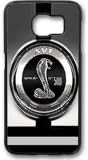 S6 Case, Galaxy S6 Case, Personalized Top-Quality Water Resistent Case for Galaxy S6 Ford Mustang Cobra Shelby Car Logo 6 Customized Black Hard Case for Samsung Galaxy S6