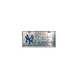 New York Yankees Pinstripe License Plate