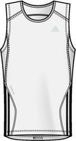 Adidas Herren &Auml;rmelloses Shirt Response, white/black/light onyx, XXL, V39783