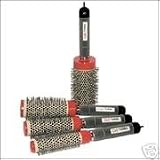 Farouk Chi Ceramic Round Turbo Hair Brushes Set Of 4 (stylist kit)