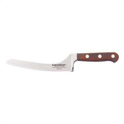 Silver Forged 7 Offset Bread Knife