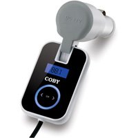 Wireless Car FM Trans- mitter with Digital Display Ideal for MP3 CD and audio playback