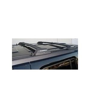 Hummer H3 Black Roof Rack Cross Bars - Fits the 2006, 2007, 2008, 2009 Hummer H3