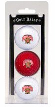Maryland Terrapins Golf Ball Pack Of 3)