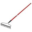 Ames True Temper Eagle Bow Rake With 53-Inch Fiberglass Handle 1888000