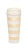 Kate Spade New York Women's Gold Stripe Thermal Mug