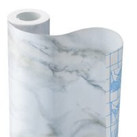 Decora Marble White Contact Paper 3 Yd.