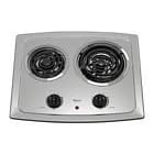 Whirlpool : RCS2002RS 21in Coil Electric Cooktop Stainless Steel